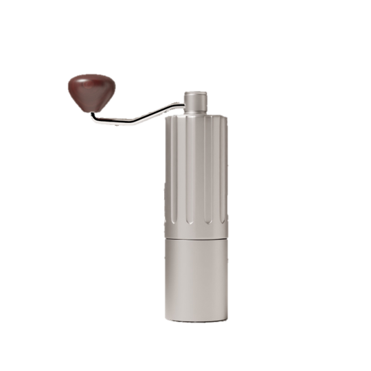 Coffee Manual Grinder - Metal Burr (Silver)