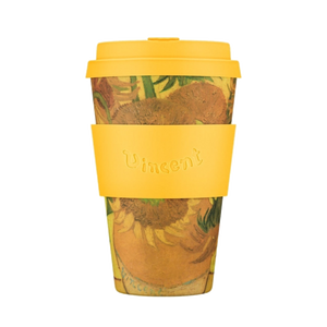 Ecoffee Cup - VanGogh Museum - Sunflowers 14Oz