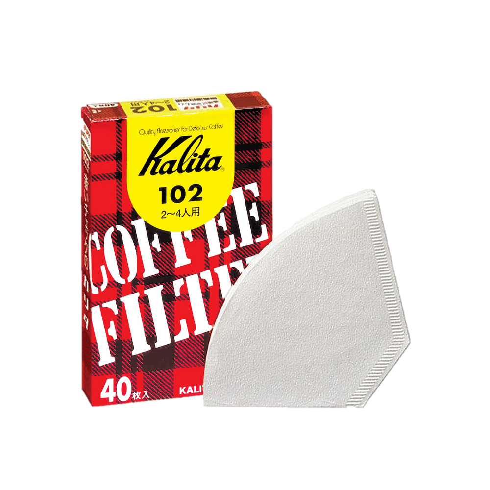 Kalita 102 Wedge-Shaped Coffee Filter Paper Pack (40pcs)