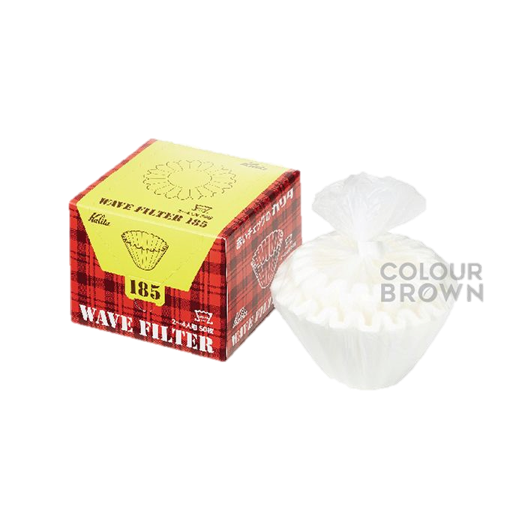 KALITA - Wave 185 Filter Paper Bleached (50pcs)