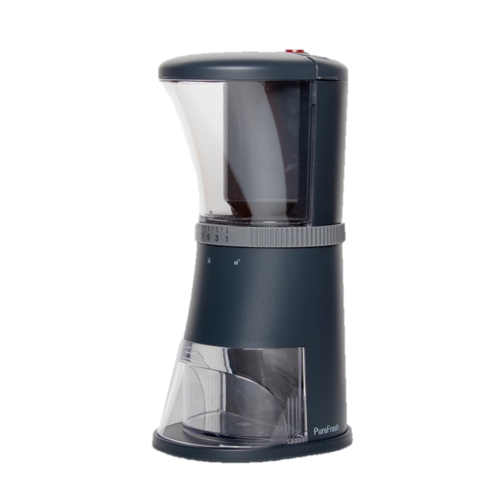 Purefresh Electric Coffee Grinder - Night Blue (Professional Standard Burr)