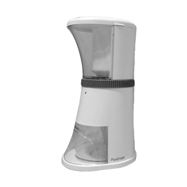 Purefresh Electric Coffee Grinder - Pearl White (Professional Standard Burr)