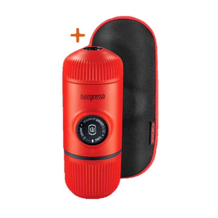 Nanopresso Portable Espresso Machine | Lava Red