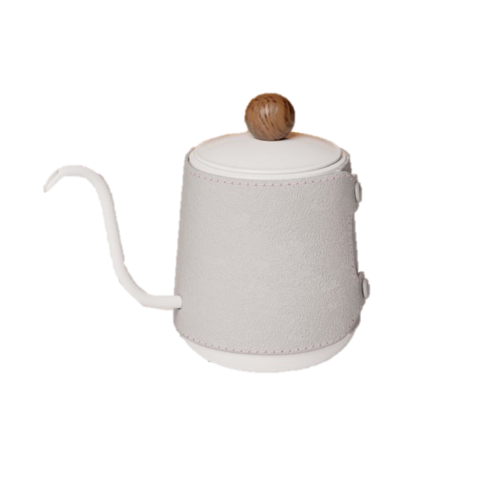 Leather Kettle (Pure White)