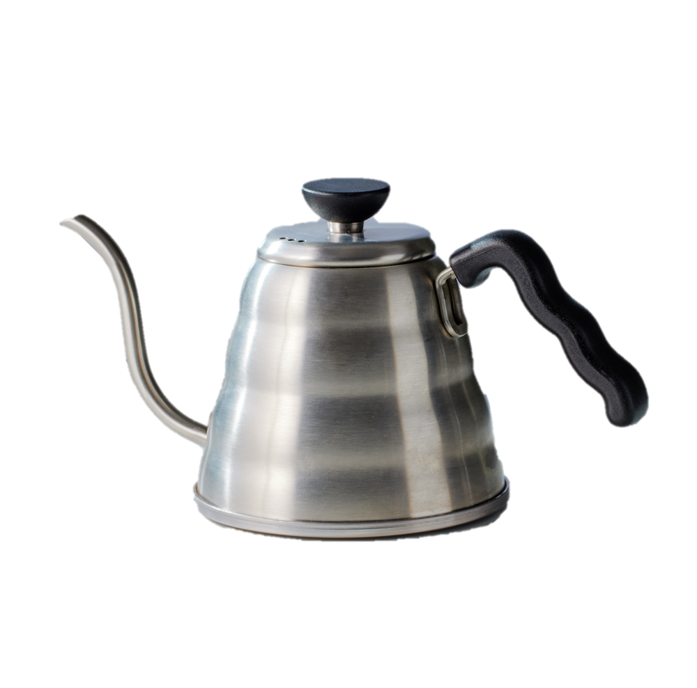 HARIO V60 . Buono . Coffee Drip Kettle 1200ml . Silver