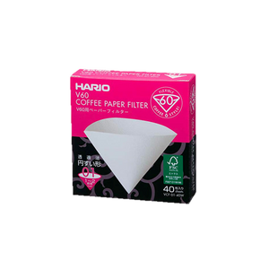 Hario . V60-01 Filter Paper . Bleached (40Pcs)