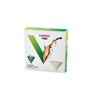 Hario . V60-01 Filter Paper . Unbleached (40Pcs)