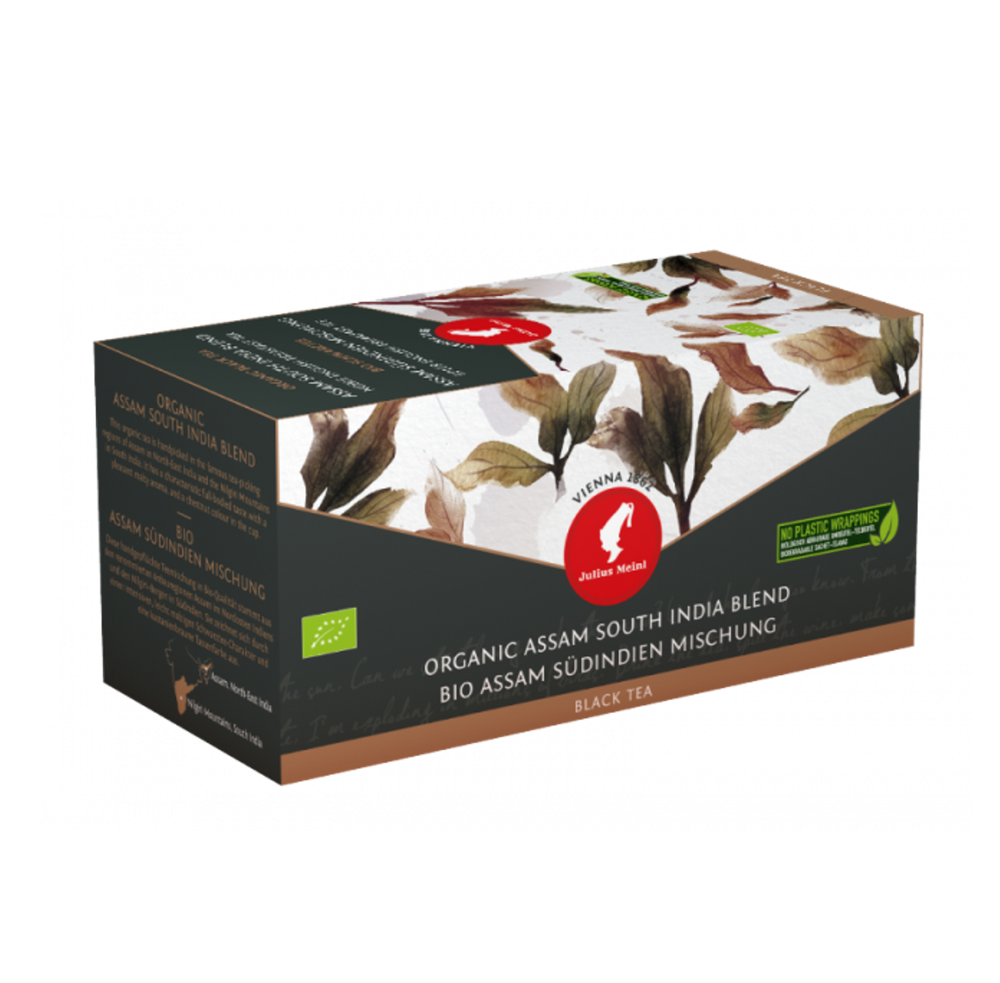 Organic Assam South India Blend  - 20 Premium Leaf Teabags