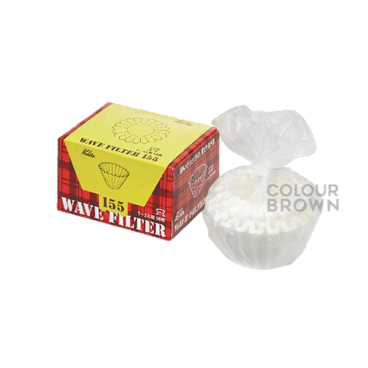 KALITA - Wave 155 Filter Paper Bleached (50pcs)