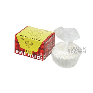 KALITA - Wave 155 Filter Paper Bleached (50pcs)