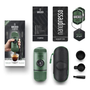 Nanopresso Portable Espresso Machine | Moss Green