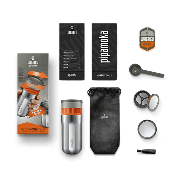 Pipamoka - Portable Pressure Coffee Maker