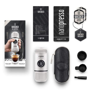 Nanopresso Portable Espresso Machine | Chill White